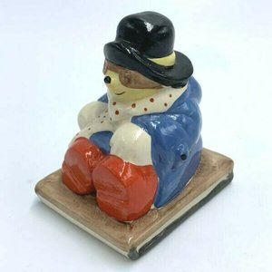 Paddington Bear Tobogganing Vintage Figurine